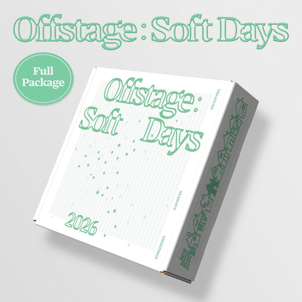 TREASURE 2026 SEASON'S GREETINGS [Offstage : Soft Days] Full Package