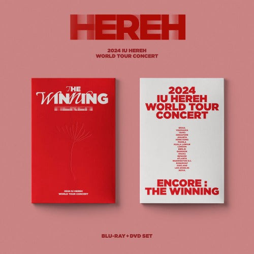 IU 2024 IU [HEREH] WORLD TOUR CONCERT BLU-RAY+DVD SET 