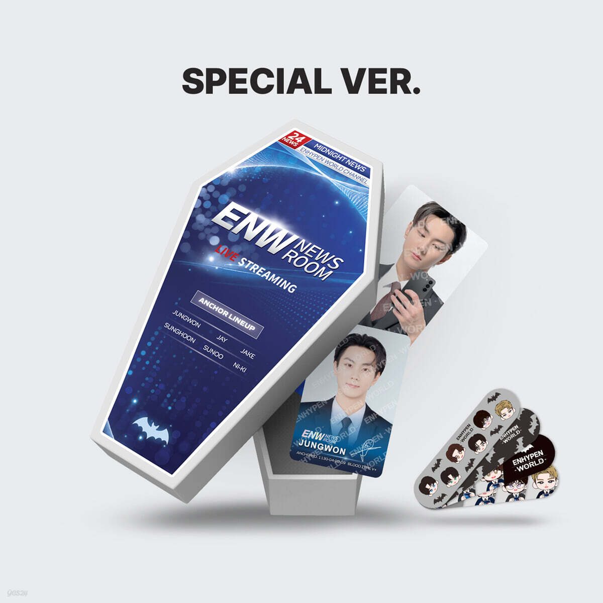 ENHYPEN WORLD COUPON CARD COLLECTION] NEWS ROOM SPECIAL ver.