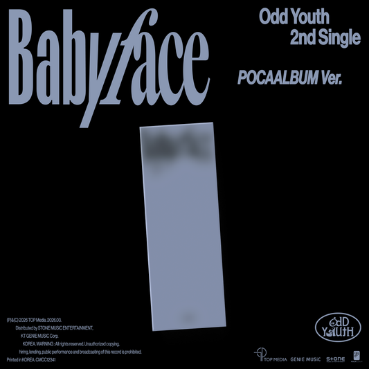 오드유스 ( ODD YOUTH ) - 2nd Single 'Babyface' POCA ALBUM Ver.