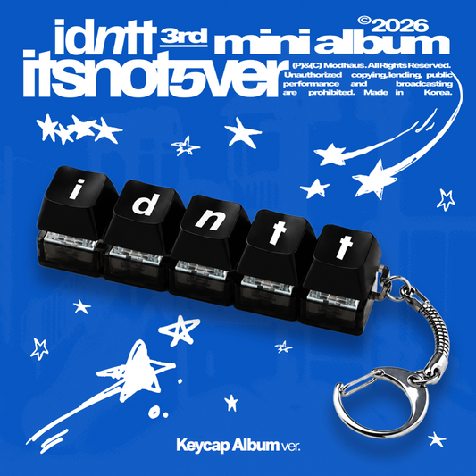 아이덴티티 idntt__itsnotover__keycap_album