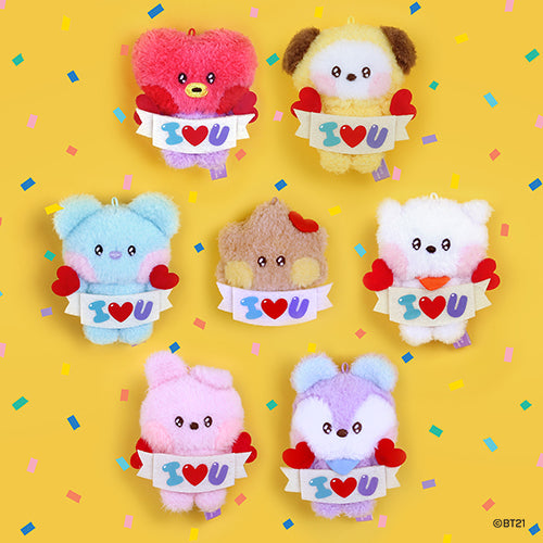 BT21 minini 인형키링 [알러뷰 / I LOVE YOU]