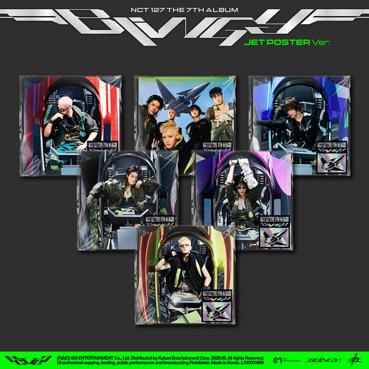 NCT 127 (엔시티 127) 정규 7집 [BLINGY] (JET Poster Ver.)